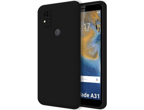 Funda para ZTE Blade A31 TUMUNDOSMARTPHONE Silicona Líquida Negro