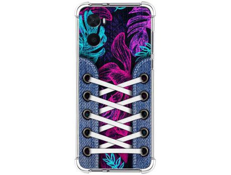 Funda para Oppo A76 / A96 TUMUNDOSMARTPHONE Dibujos Antigolpes Zapatillas 07 Multicolor
