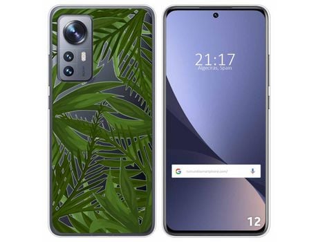 Funda para Xiaomi 12 / 12X 5G TUMUNDOSMARTPHONE Dibujos Transparente Jungla Multicolor