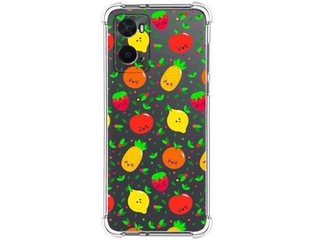 Funda para Oppo A76 / A96 TUMUNDOSMARTPHONE Dibujos Antigolpes Frutas 01 Multicolor