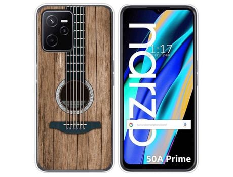 Funda para Realme Narzo 50A Prime TUMUNDOSMARTPHONE Dibujos Madera 11 Multicolor