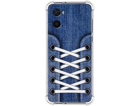 Funda para Oppo A76 / A96 TUMUNDOSMARTPHONE Dibujos Antigolpes Zapatillas 01 Multicolor