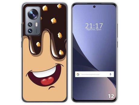 Funda para Xiaomi 12 / 12X 5G TUMUNDOSMARTPHONE Dibujos Helado Chocolate Multicolor