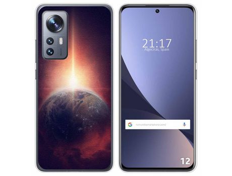 Funda para Xiaomi 12 / 12X 5G TUMUNDOSMARTPHONE Dibujos Tierra Multicolor
