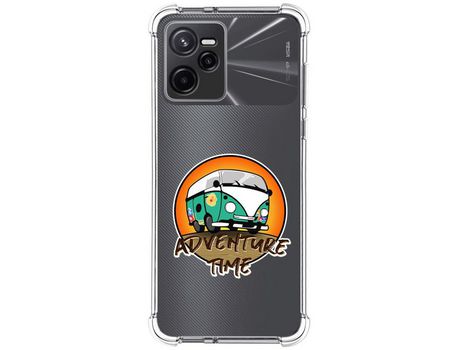 Funda para Realme Narzo 50A Prime TUMUNDOSMARTPHONE Dibujos Antigolpes Adventure Time Multicolor