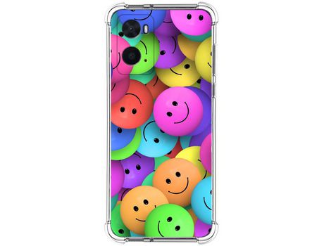 Funda para Oppo A76 / A96 TUMUNDOSMARTPHONE Dibujos Antigolpes Smile Multicolor