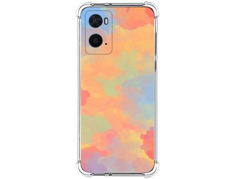 Funda para Oppo A76 / A96 TUMUNDOSMARTPHONE Dibujos Antigolpes Acuarela 08 Multicolor