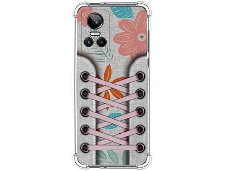 Funda para Realme GT Neo 3 5G TUMUNDOSMARTPHONE Dibujos Antigolpes Zapatillas 09 Multicolor