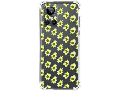 Funda para Realme GT Neo 3 5G TUMUNDOSMARTPHONE Dibujos Antigolpes Aguacate Multicolor