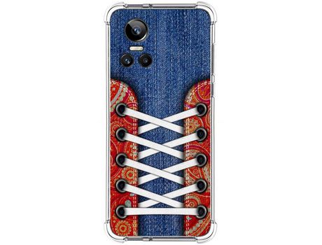 Funda para Realme GT Neo 3 5G TUMUNDOSMARTPHONE Dibujos Antigolpes Zapatillas 11 Multicolor