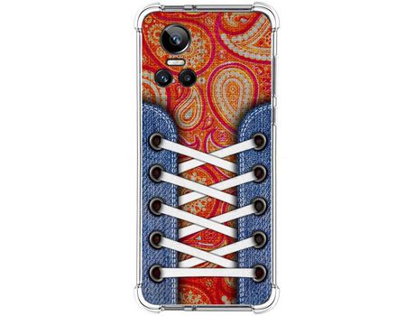 Funda para Realme GT Neo 3 5G TUMUNDOSMARTPHONE Dibujos Antigolpes Zapatillas 10 Multicolor