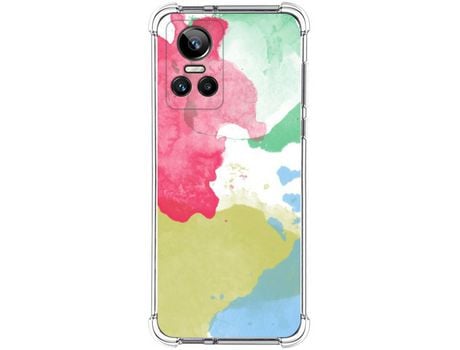 Funda para Realme GT Neo 3 5G TUMUNDOSMARTPHONE Dibujos Antigolpes Acuarela 02 Multicolor