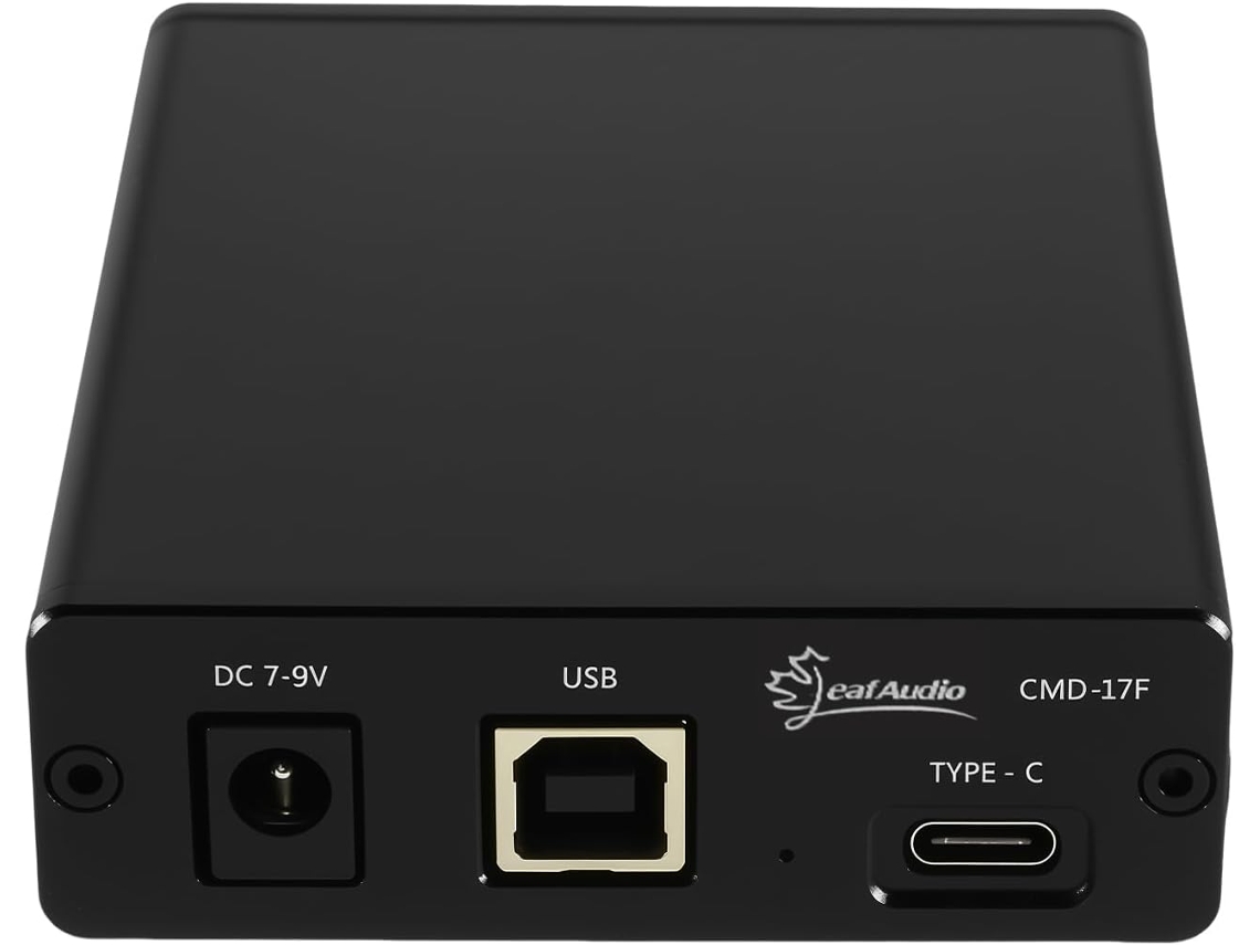 Tarjeta De Sonido Usb Leaf Audio Cmd17f Con Chipset Xmos Xu316, Entrada Coaxial De Fibra Iis Y Compatibilidad Con Dsd512.