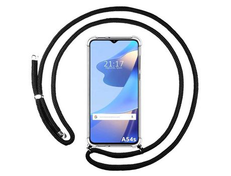 Funda para Oppo A54s TUMUNDOSMARTPHONE Colgante Negro