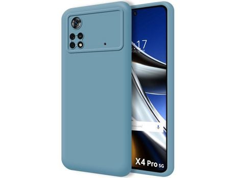 Funda para Xiaomi POCO X4 Pro 5G TUMUNDOSMARTPHONE Silicona Líquida Azul