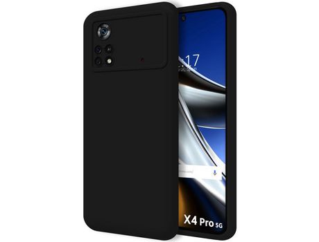 Funda para Xiaomi POCO X4 Pro 5G TUMUNDOSMARTPHONE Silicona Líquida Negro