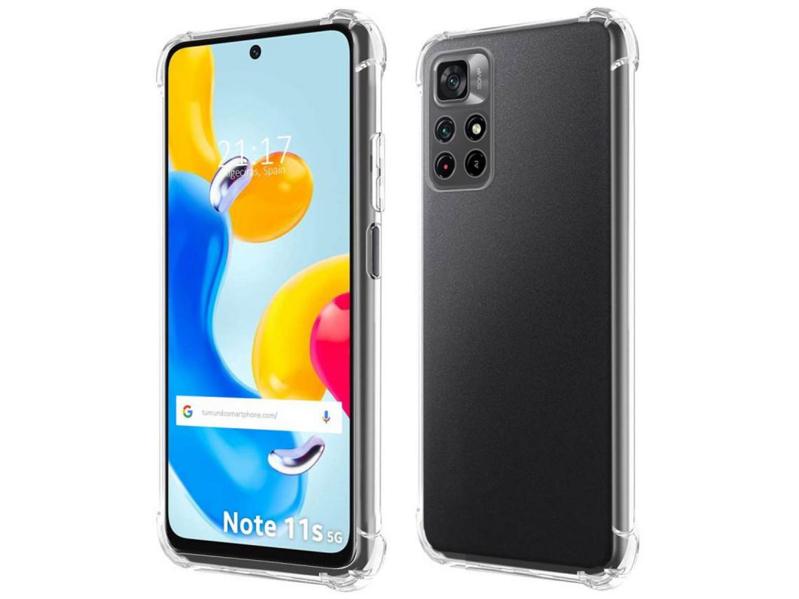 Funda para Xiaomi Redmi Note 11s 5G TUMUNDOSMARTPHONE Antigolpes Transparente