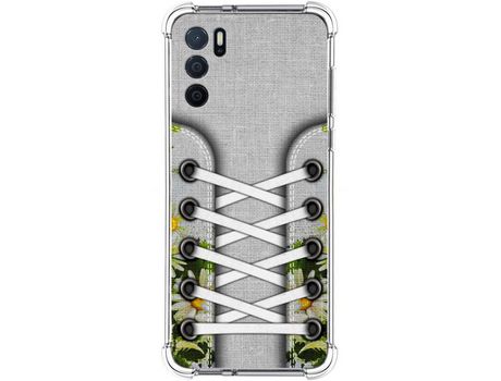 Funda para Oppo A54s TUMUNDOSMARTPHONE Dibujos Antigolpes Zapatillas 08 Multicolor