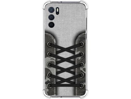 Funda para Oppo A54s TUMUNDOSMARTPHONE Dibujos Antigolpes Zapatillas 16 Multicolor