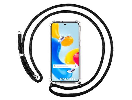 Funda para Xiaomi Redmi Note 11s 5G TUMUNDOSMARTPHONE Colgante Negro