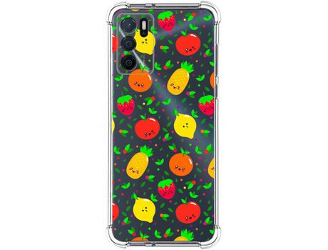 Funda para Oppo A54s TUMUNDOSMARTPHONE Dibujos Antigolpes Frutas 01 Multicolor