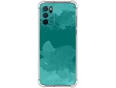 Funda para Oppo A54s TUMUNDOSMARTPHONE Dibujos Antigolpes Acuarela 06 Multicolor