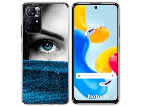 Funda para Xiaomi Redmi Note 11s 5G TUMUNDOSMARTPHONE Dibujos Ojo Multicolor