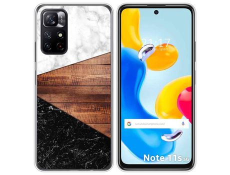 Funda para Xiaomi Redmi Note 11s 5G TUMUNDOSMARTPHONE Dibujos Mármol 11 Multicolor