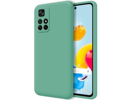 Funda para Xiaomi Redmi Note 11s 5G TUMUNDOSMARTPHONE Silicona Líquida Verde