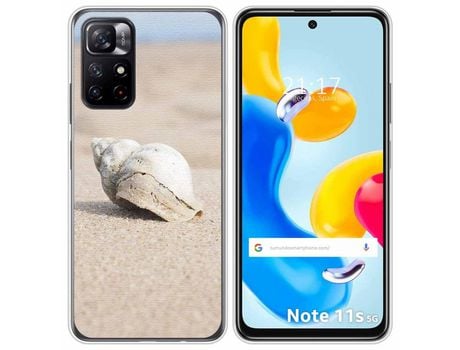 Funda para Xiaomi Redmi Note 11s 5G TUMUNDOSMARTPHONE Dibujos Concha Multicolor