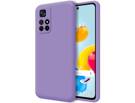 Funda para Xiaomi Redmi Note 11s 5G TUMUNDOSMARTPHONE Silicona Líquida Morado