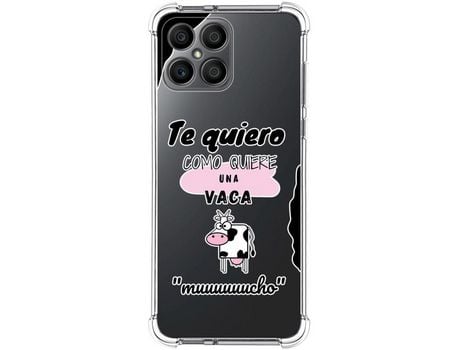 Funda para Huawei Honor X8 TUMUNDOSMARTPHONE Dibujos Antigolpes Vaca Multicolor