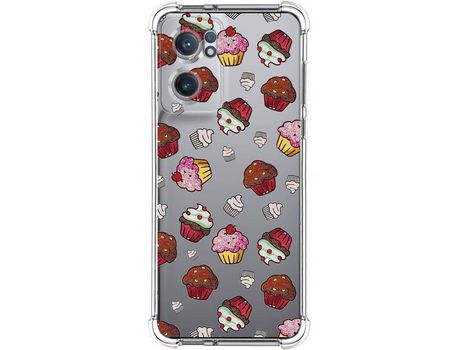 Funda para Oneplus Nord CE 2 5G TUMUNDOSMARTPHONE Dibujos Antigolpes Muffins Multicolor