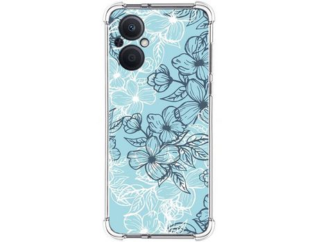 Funda para Oppo A96 5G TUMUNDOSMARTPHONE Dibujos Antigolpes Flores 03 Multicolor