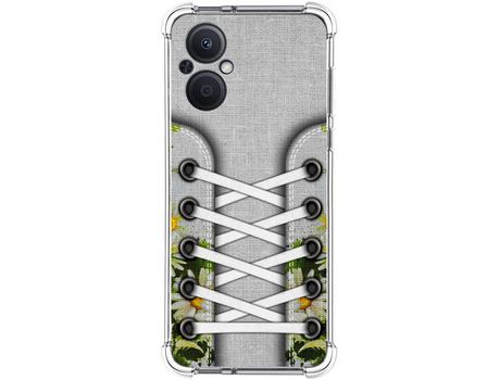 Funda para Oppo A96 5G TUMUNDOSMARTPHONE Dibujos Antigolpes Zapatillas 08 Multicolor