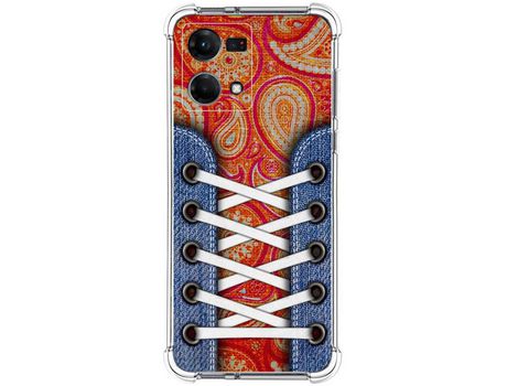 Funda para Oppo Reno 7 4G TUMUNDOSMARTPHONE Dibujos Antigolpes Zapatillas 10 Multicolor