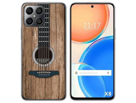Funda para Huawei Honor X8 TUMUNDOSMARTPHONE Dibujos Madera 11 Multicolor