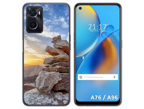 Funda para Oppo A76 / A96 TUMUNDOSMARTPHONE Dibujos Sunset Multicolor