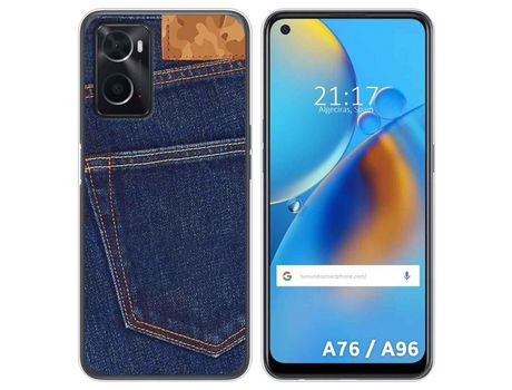 Funda para Oppo A76 / A96 TUMUNDOSMARTPHONE Dibujos Vaquero Multicolor