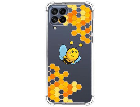Funda para Samsung Galaxy M33 5G TUMUNDOSMARTPHONE Dibujos Antigolpes Abeja Multicolor