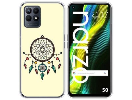 Funda para Realme Narzo 50 TUMUNDOSMARTPHONE Dibujos Atrapasueños Multicolor