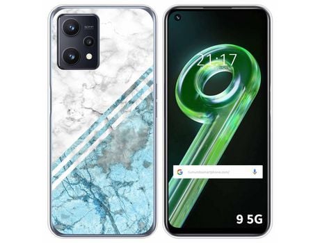 Funda para Realme 9 5G TUMUNDOSMARTPHONE Dibujos Mármol 02 Multicolor