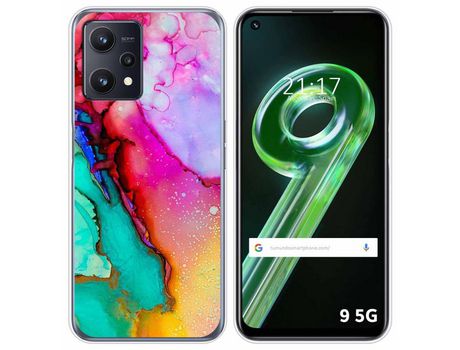 Funda para Realme 9 5G TUMUNDOSMARTPHONE Dibujos Mármol 15 Multicolor