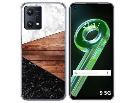 Funda para Realme 9 5G TUMUNDOSMARTPHONE Dibujos Mármol 11 Multicolor