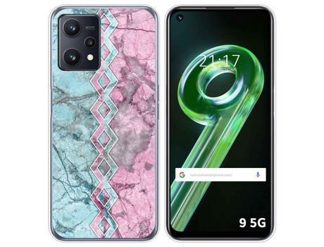 Funda para Realme 9 5G TUMUNDOSMARTPHONE Dibujos Mármol 08 Multicolor