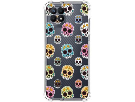 Funda para Realme Narzo 50 TUMUNDOSMARTPHONE Dibujos Antigolpes Catrina Multicolor