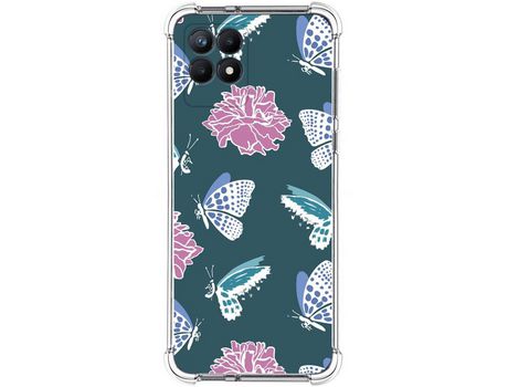 Funda para Realme Narzo 50 TUMUNDOSMARTPHONE Dibujos Antigolpes Flores 10 Multicolor