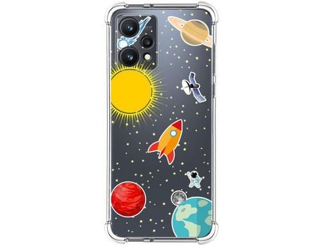 Funda para Realme 9 5G TUMUNDOSMARTPHONE Dibujos Antigolpes Espacio Multicolor