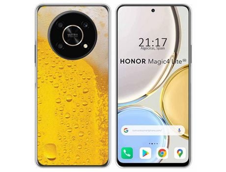 Funda para Huawei Honor Magic 4 Lite TUMUNDOSMARTPHONE Dibujos Cerveza Multicolor
