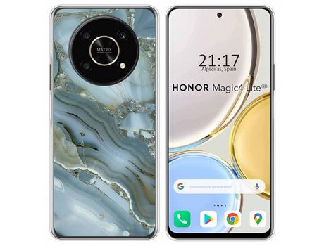 Funda para Huawei Honor Magic 4 Lite TUMUNDOSMARTPHONE Dibujos Mármol 09 Multicolor
